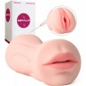Двухсторонний мастурбатор вагина-ротик SVAKOM DEBBY ZW6