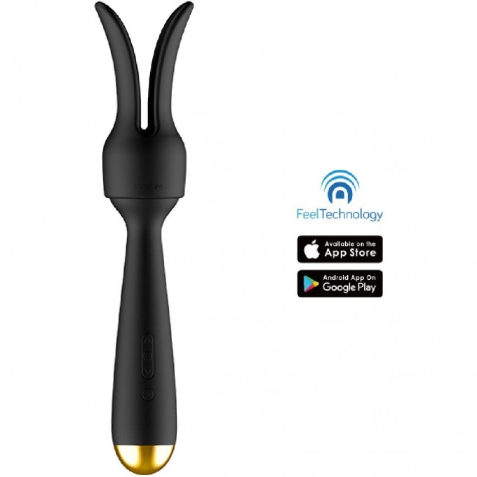 Интерактивный нагревающийся Wand-вибромассажер SVAKOM EMMANEO SAV-01D